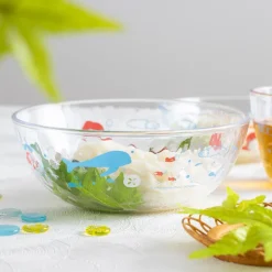 Clearance Transparent bowl 17cm Ponyo under the sea - Ponyo on the Cliff Kitchenware