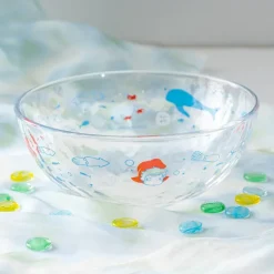 Clearance Transparent bowl 17cm Ponyo under the sea - Ponyo on the Cliff Kitchenware