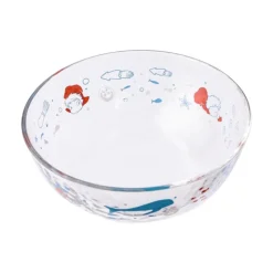 Clearance Transparent bowl 17cm Ponyo under the sea - Ponyo on the Cliff Kitchenware