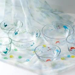 Clearance Transparent Glass Ponyo under the sea - Ponyo on the Cliff Kitchenware