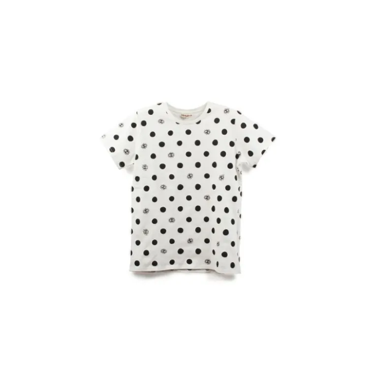 Clearance T-SHIRTS TOTORO NOIRAUDES DOTS BLANC M (FEMME) - MON VOISIN TOTORO Outfits