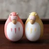 Outlet Two pack Roly-poly figurines Red & Yellow Parakeet - The Boy and the Toys