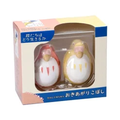 Outlet Two pack Roly-poly figurines Red & Yellow Parakeet - The Boy and the Toys