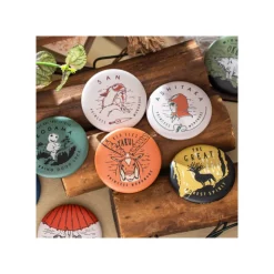 Clearance Vintage Badge Collection 10 PCS - Princess Mononoke Badges