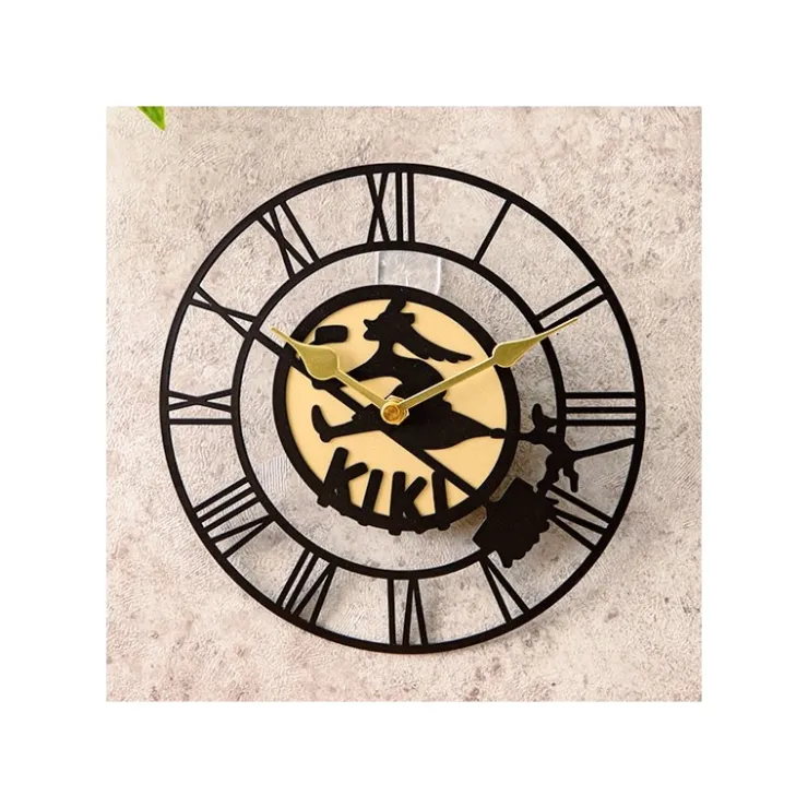 Hot Wall Clock Kiki's Signboard - Kiki's Delivery Service Décoration