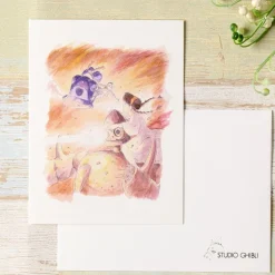 Discount Watercolour Greeting cards 24 x 15,8 cm Rescue - Castle in the Sky Postcards And Letter Papers