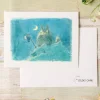 Sale Watercolour Greeting cards 24 x 15,8 cm Autumn - My Neighbor Totoro Postcards And Letter Papers