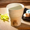 Online White hand made Shigaraki ware Cup Totoro - My Neighbor Totoro Kitchenware