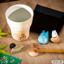 Online White hand made Shigaraki ware Cup Totoro - My Neighbor Totoro Kitchenware