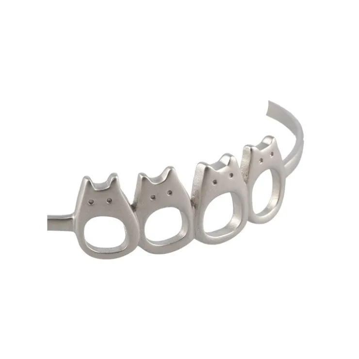 Outlet White Totoro Metal Garland Bracelet - My Neighbor Totoro Jewellery