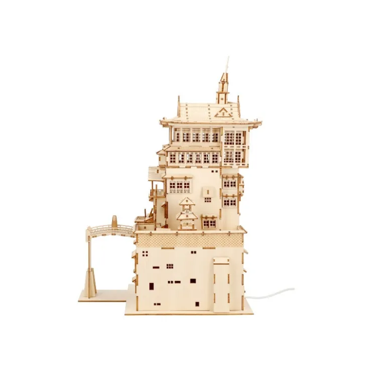 Wooden Craft Kit Kigumi Aburaya - Spirited Away Arts And Crafts