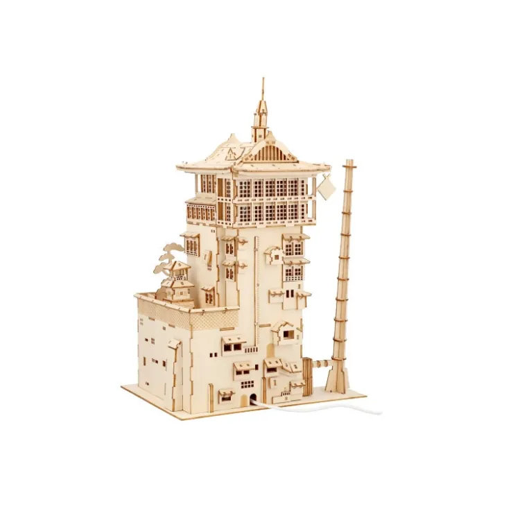 Wooden Craft Kit Kigumi Aburaya - Spirited Away Arts And Crafts