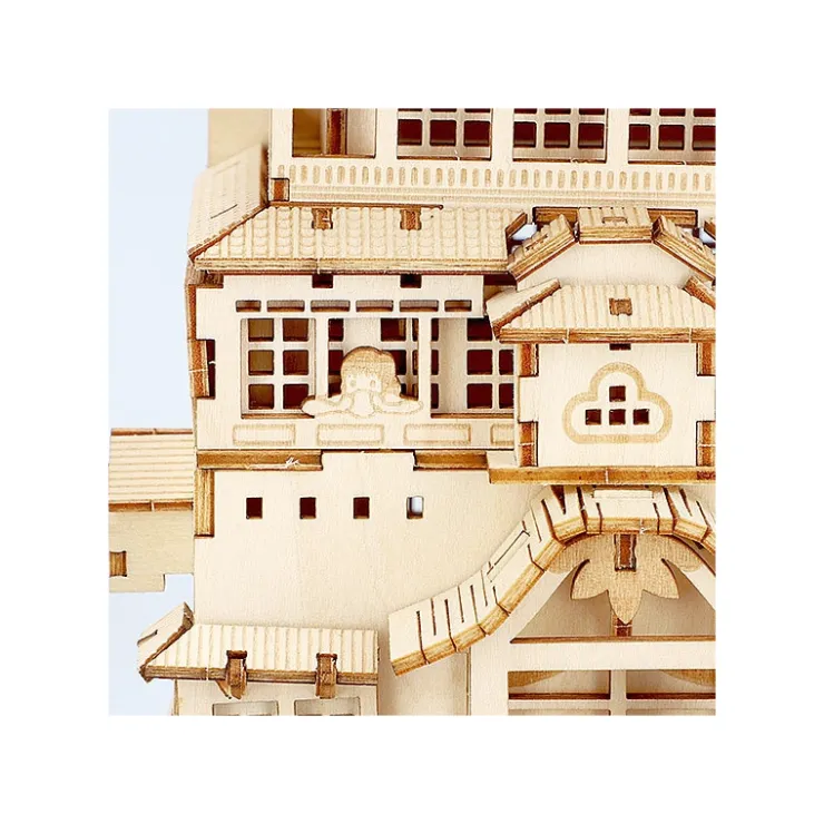 Wooden Craft Kit Kigumi Aburaya - Spirited Away Arts And Crafts