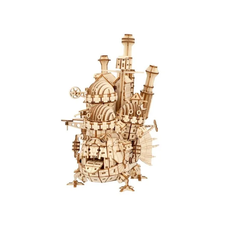 Wooden Craft Kit Kigumi Howl’s Castle - Howl's Moving Castle Arts And Crafts