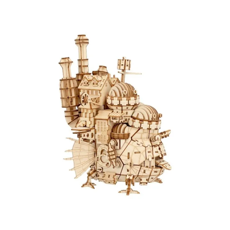Wooden Craft Kit Kigumi Howl’s Castle - Howl's Moving Castle Arts And Crafts