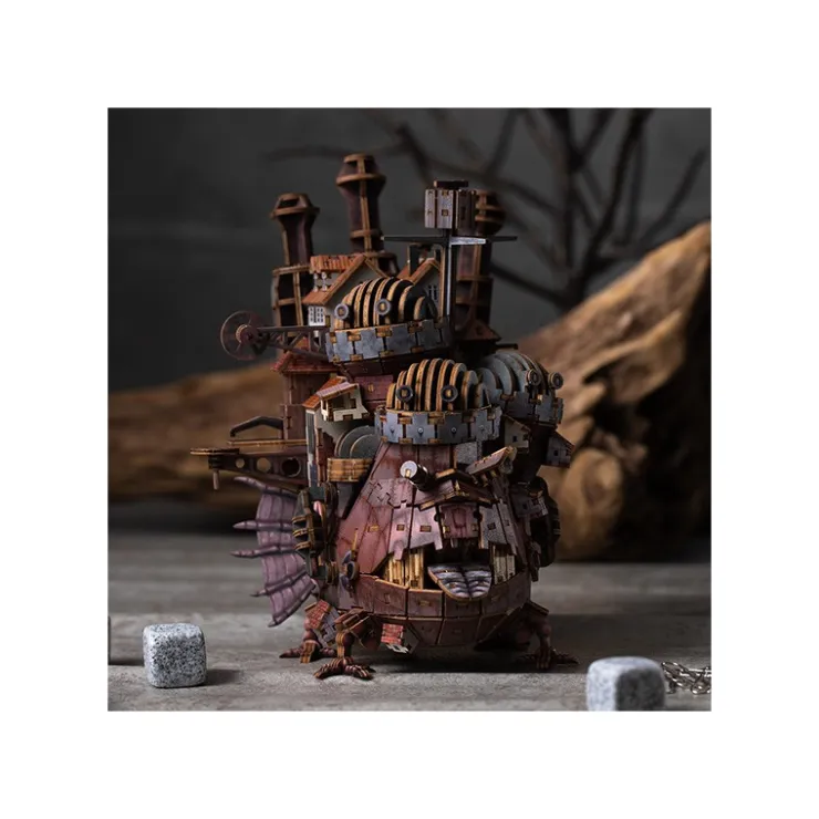 Online Wooden model Kigumi Hauru’s castle - Howl’s Moving Castle Arts And Crafts