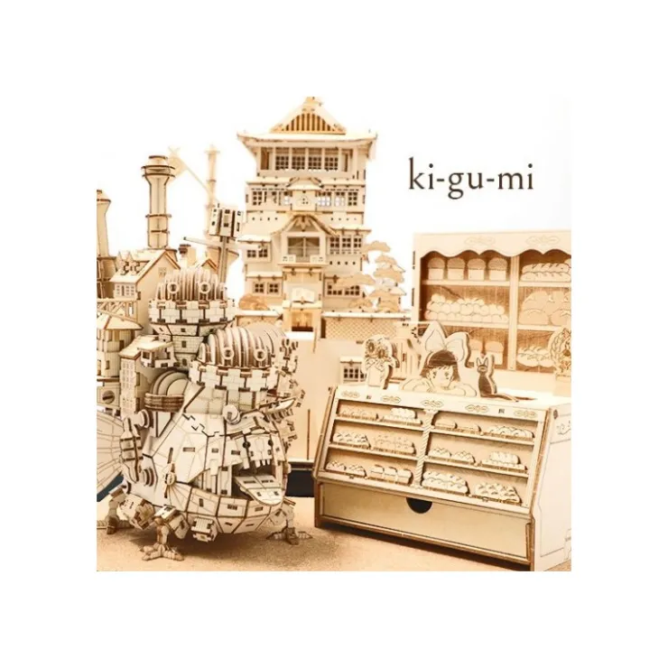 Online Wooden model Kigumi Hauru’s castle - Howl’s Moving Castle Arts And Crafts