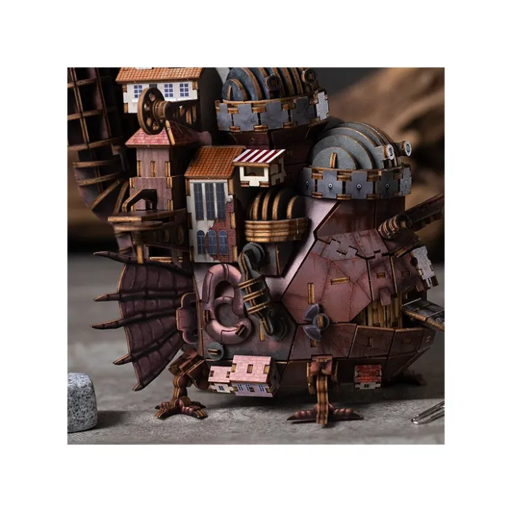 Online Wooden model Kigumi Hauru’s castle - Howl’s Moving Castle Arts And Crafts