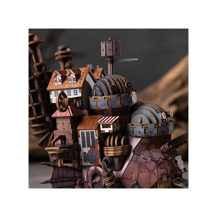 Online Wooden model Kigumi Hauru’s castle - Howl’s Moving Castle Arts And Crafts