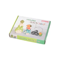 Wood Figurine Totoro with Soot Sprites - My Neighbor Totoro Toys