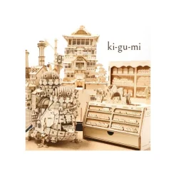 Best Wood Model Kigumi Tiger Moth - Castle in the Sky Arts And Crafts