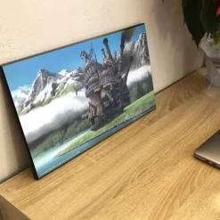 Outlet WOOD PANEL GHIBLI 05 - HOWL'S MOVING CASTLE Wall Decoration