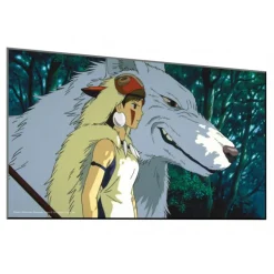 Clearance WOOD PANEL GHIBLI  03 - PRINCESS MONONOKE Wall Decoration