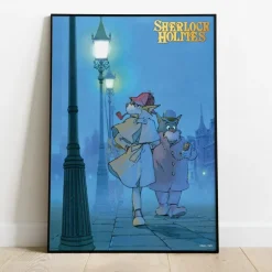 Hot Wood Panel 02 - Holmes & Watson - Sherlock Holmes Wall Decoration