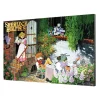 Clearance Wood Panel 03 - Tea time - Sherlock Holmes Wall Decoration