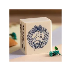 Discount Wreath of bread Wood stamp - Kiki'S Delivery Service Small Equipment