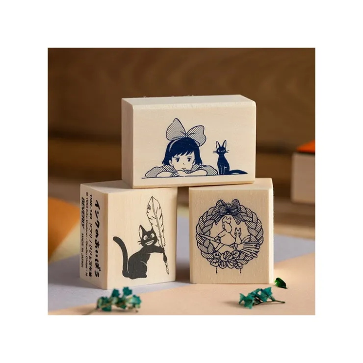 Discount Wreath of bread Wood stamp - Kiki'S Delivery Service Small Equipment