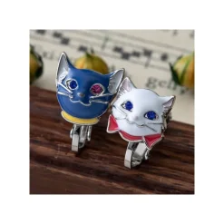 Hot Yuki & Moon Clip Earrings - The Cat Returns Jewellery
